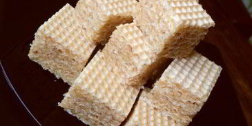 вафельные пирожные соты