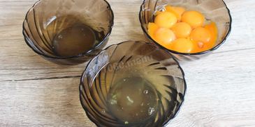 яблочно кокосовoе пирожное