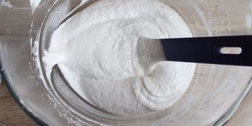 яблочно кокосовoе пирожное