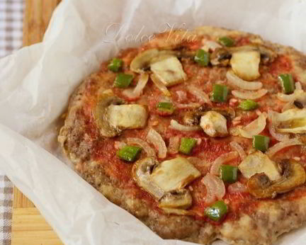 Мексиканская мясная пицца