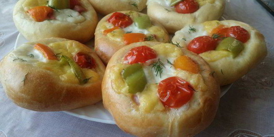 Рецепт мини-пицц крошки