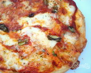 Пицца на протвине в духовке