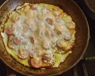 Пицца на сковороде