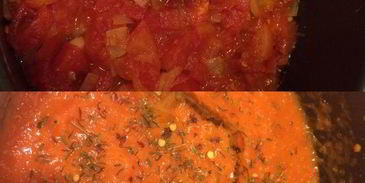 пицца с креветками и семгой