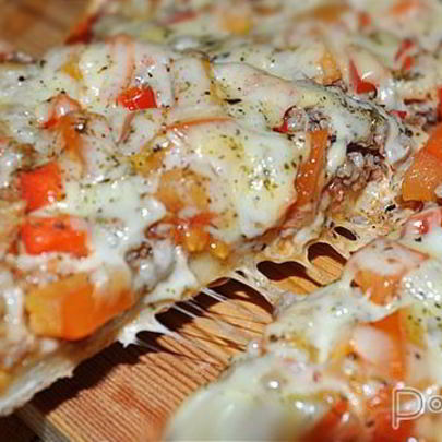 Пицца с мясным фаршем