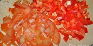 пицца с мясным фаршем