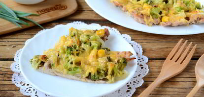 Рецепты пиццы с сыром