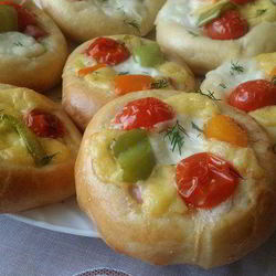 Пицца с ветчиной