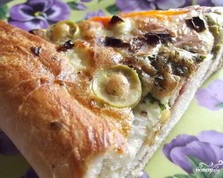 Пицца в хлебопечке