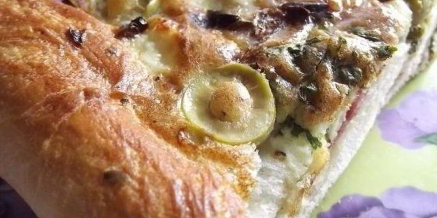 Рецепт пиццы в хлебопечке