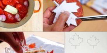 пицца в виде флагов