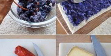 пицца в виде флагов