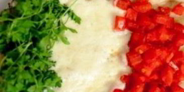 пицца в виде флагов