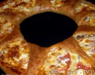 Пицца-венок