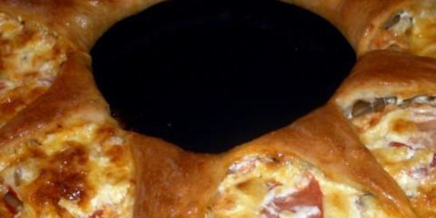 Рецепт пиццы-венка