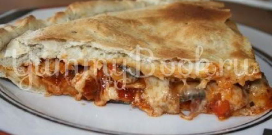 Рецепт закрытой пиццы кальцоне