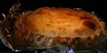 закрытая пицца кальцоне