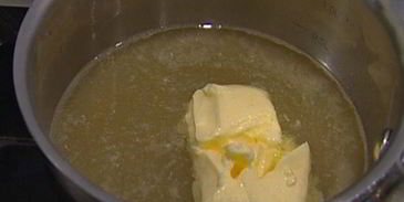 апельсиновые пончики с шоколадным соусом