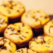 Рецепт Банановых пончиков в глазури