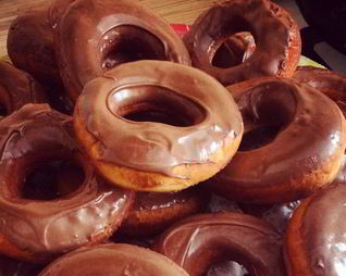 Бездрожжевые пончики