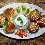 Рецепт Картофельных пончиков с куриными кексами