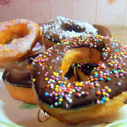 Пончики классические на дрожжах