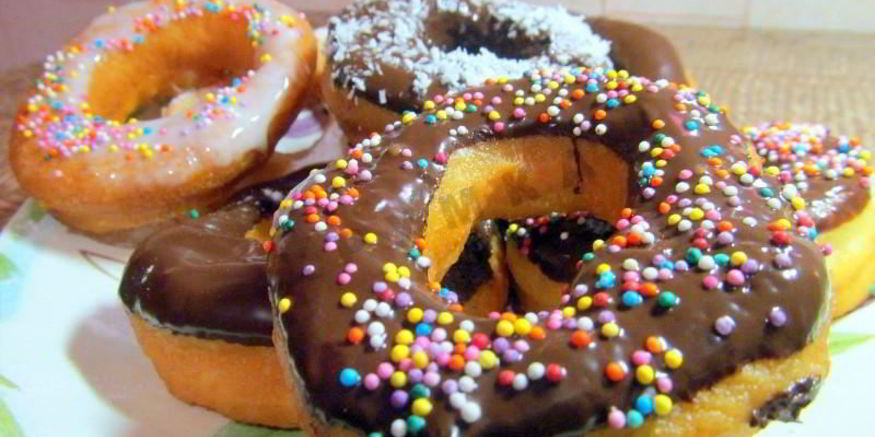 Рецепт пончиков классических на дрожжах