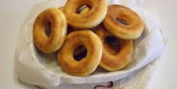 пончики на кефире за 15 минут