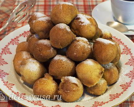 Пончики на сгущенном молоке