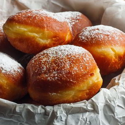 Пончики на сметане