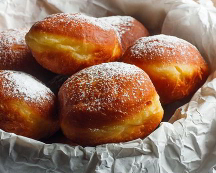 Пончики на сметане