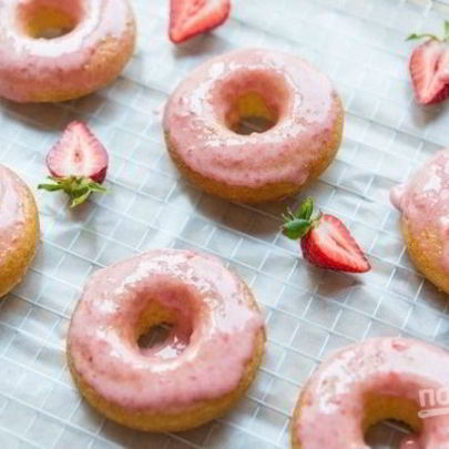 Пончики с глазурью