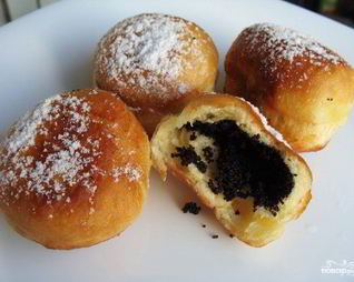 Пончики с маком