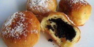 пончики с маком