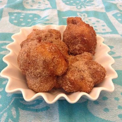 Пончики с яблоками