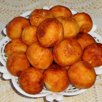 Пончики творожные за 10 минут