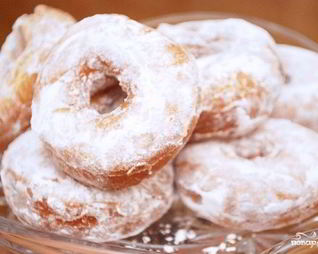 Пончики во фритюре