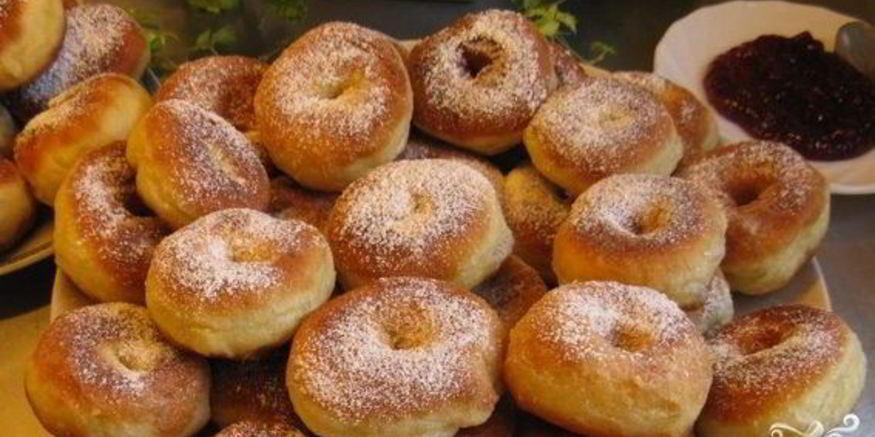 Рецепт пончиков