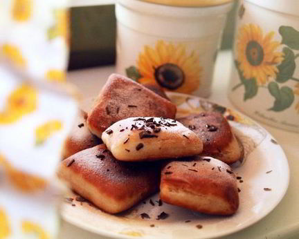 Постные пончики