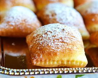 Простые дрожжевые пончики