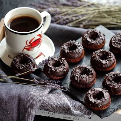 Шоколадные пончики