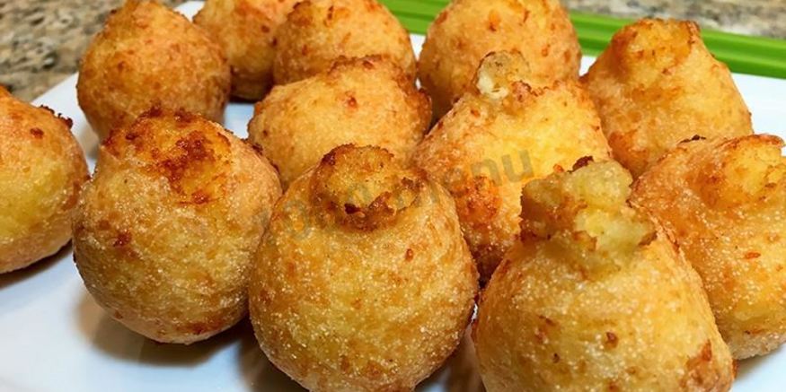 Рецепт сырных пончиков с творогом