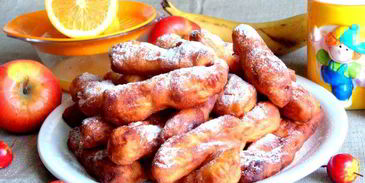 творожные пончики-батончики