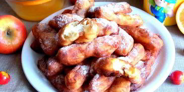 творожные пончики-батончики