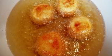 творожные пончики из детства