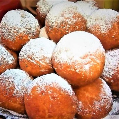 Творожные пончики мягкие воздушные