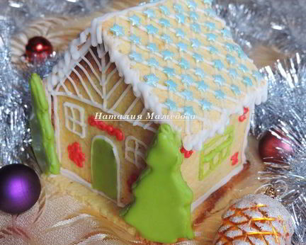 Имбирный пряничный домик
