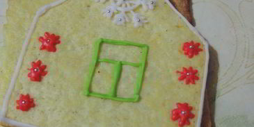 имбирный пряничный домик