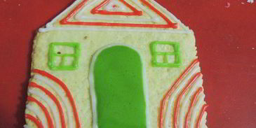 имбирный пряничный домик