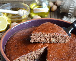 Коврижка медовая постная